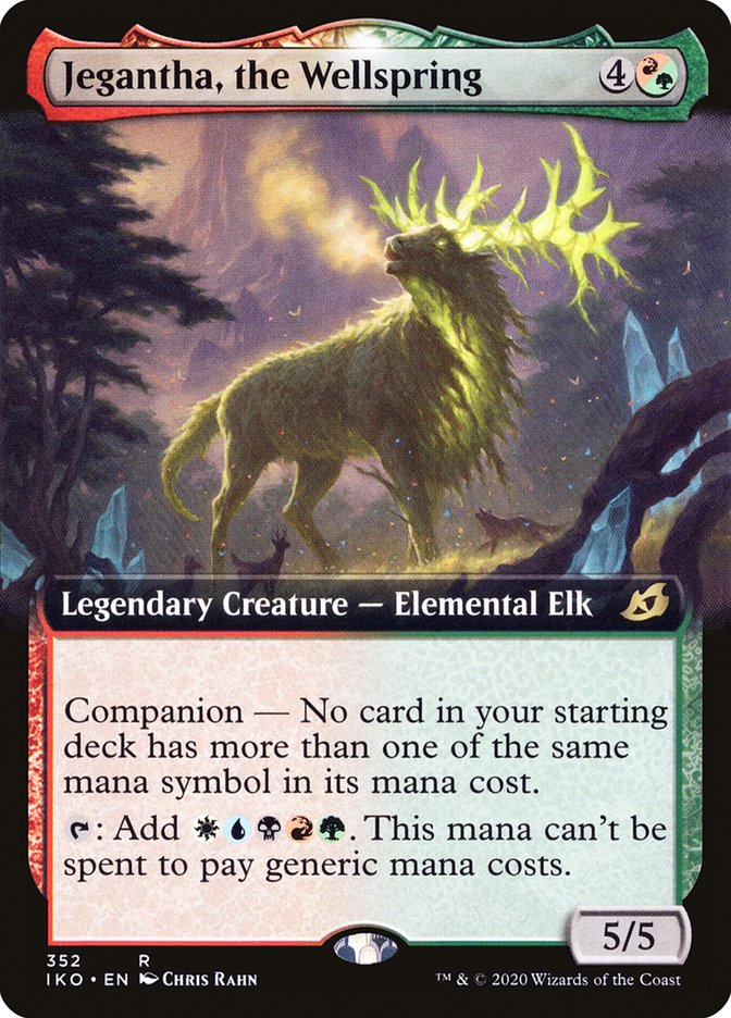 Jegantha, the Wellspring (Extended Art) [Ikoria: Lair of Behemoths] - The Mythic Store | 24h Order Processing