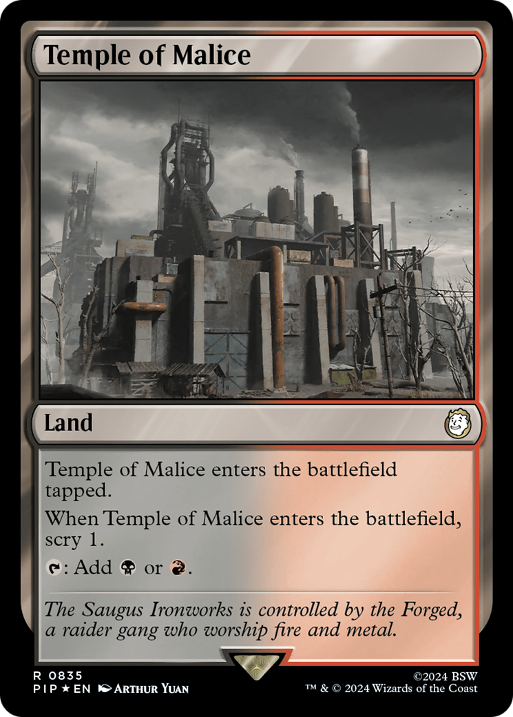 Temple of Malice (Surge Foil) [Fallout] - The Mythic Store | 24h Order Processing