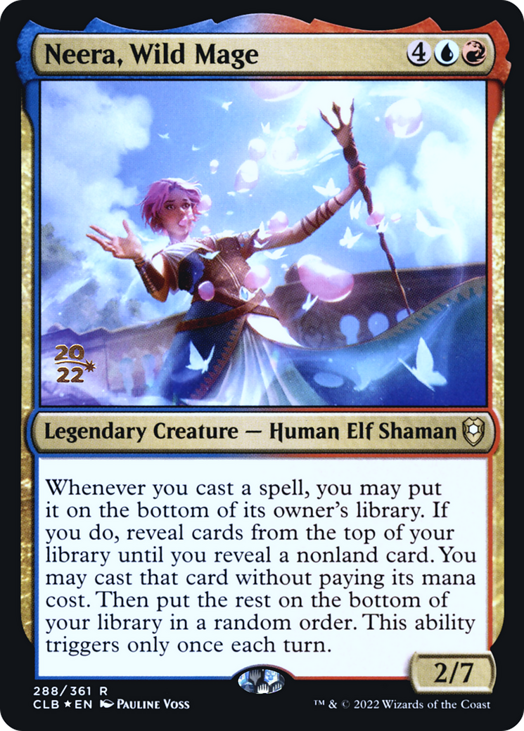 Neera, Wild Mage [Commander Legends: Battle for Baldur's Gate Prerelease Promos] - The Mythic Store | 24h Order Processing