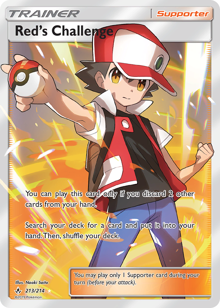 Red's Challenge (213/214) [Sun & Moon: Unbroken Bonds] - The Mythic Store | 24h Order Processing