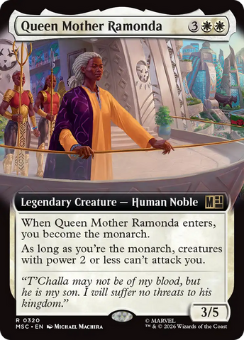 Queen Mother Ramonda (Extended Art) [Marvel Super Heroes Commander] - The Mythic Store | 24h Order Processing