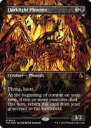 Darklight Phoenix (Borderless) (0444) [Reality Fracture] - The Mythic Store | 24h Order Processing