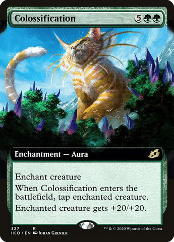 Colossification (Extended Art) [Ikoria: Lair of Behemoths] - The Mythic Store | 24h Order Processing