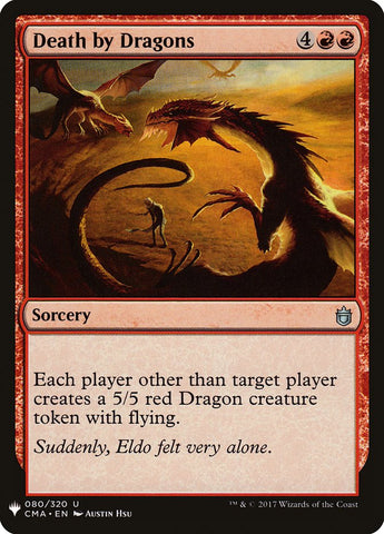 Death by Dragons [Mystery Booster] - The Mythic Store | 24h Order Processing