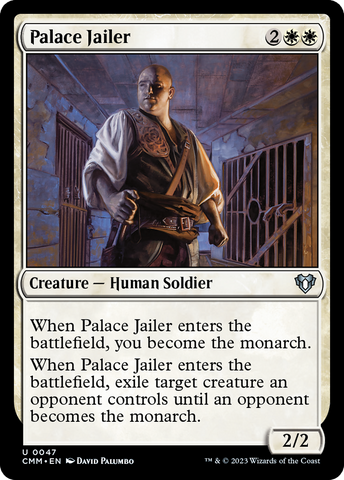 Palace Jailer [Commander Masters] - The Mythic Store | 24h Order Processing