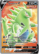 Tyranitar V (154/163) [Sword & Shield: Battle Styles] - The Mythic Store | 24h Order Processing