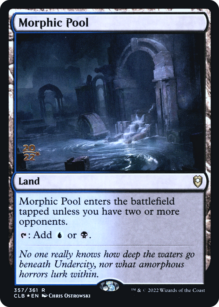 Morphic Pool [Commander Legends: Battle for Baldur's Gate Prerelease Promos] - The Mythic Store | 24h Order Processing