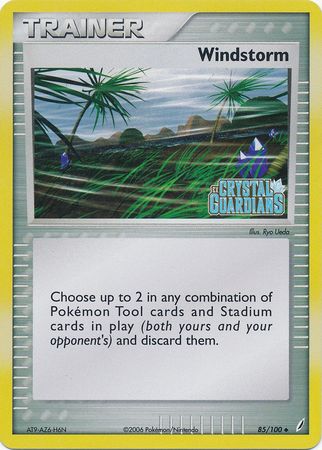 Windstorm (85/100) (Stamped) [EX: Crystal Guardians] - The Mythic Store | 24h Order Processing