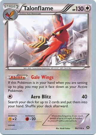 Talonflame (96/114) (Ninja Blitz - Cody Walinski) [World Championships 2016] - The Mythic Store | 24h Order Processing