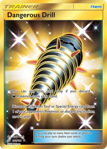 Dangerous Drill (192/181) [Sun & Moon: Team Up] - The Mythic Store | 24h Order Processing