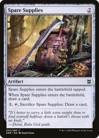 Spare Supplies [Zendikar Rising] - The Mythic Store | 24h Order Processing