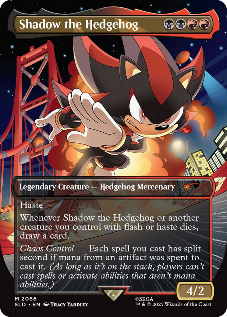 Shadow the Hedgehog (Rainbow Foil) [Secret Lair Drop Series] - The Mythic Store | 24h Order Processing