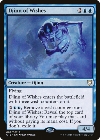 Djinn of Wishes [Commander 2018] - The Mythic Store | 24h Order Processing