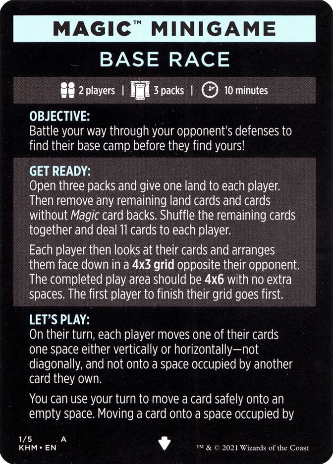 Base Race (Magic Minigame) [Kaldheim Minigame] - The Mythic Store | 24h Order Processing