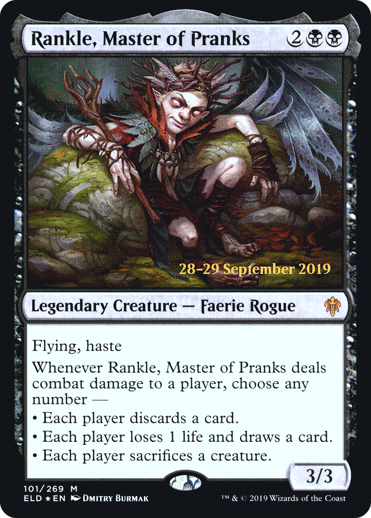 Rankle, Master of Pranks [Throne of Eldraine Prerelease Promos] - The Mythic Store | 24h Order Processing
