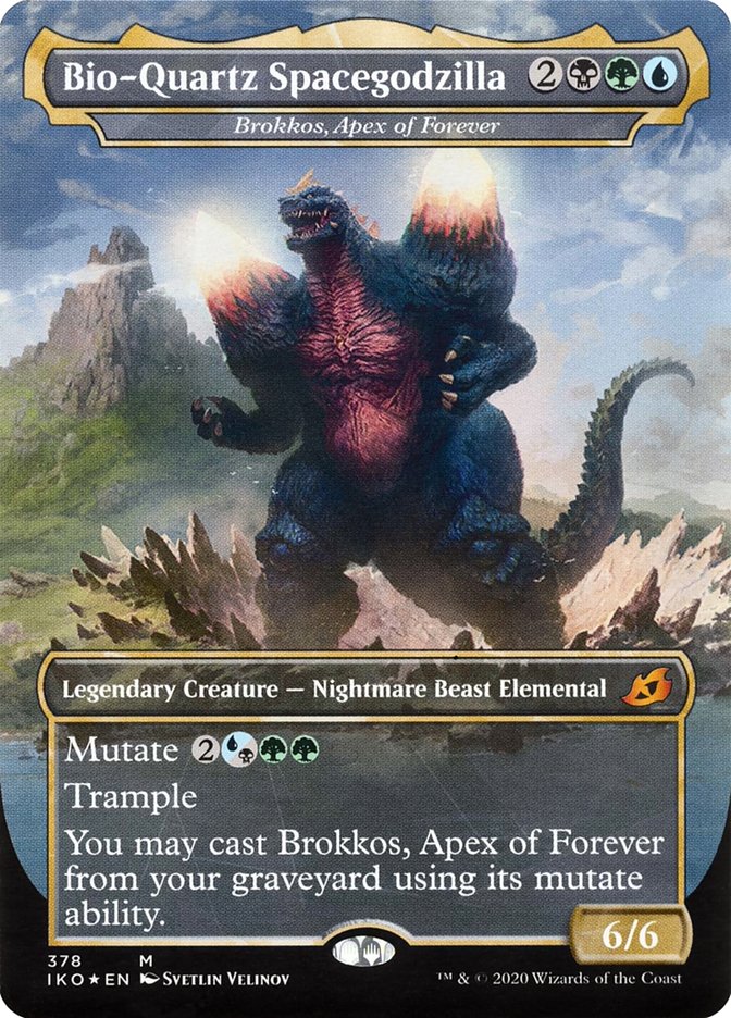 Brokkos, Apex of Forever - Bio-Quartz Spacegodzilla (Godzilla Series) [Ikoria: Lair of Behemoths] - The Mythic Store | 24h Order Processing