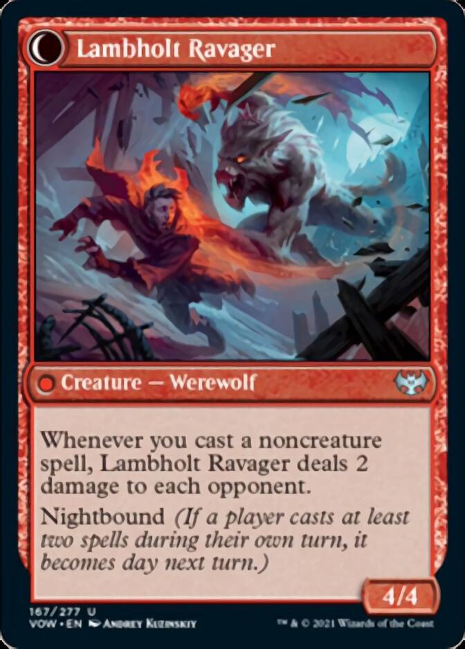 Lambholt Raconteur // Lambholt Ravager [Innistrad: Crimson Vow] - The Mythic Store | 24h Order Processing