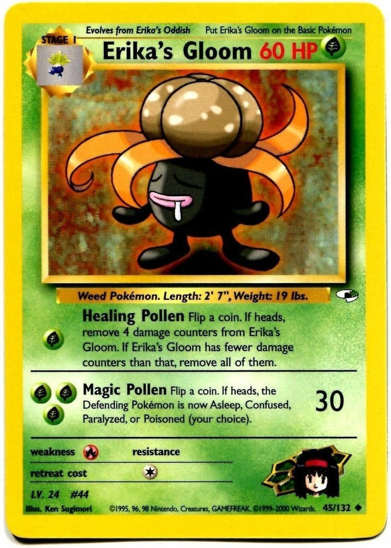 Erika's Gloom (45/132) [Gym Heroes Unlimited] - The Mythic Store | 24h Order Processing