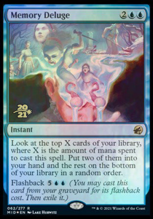 Memory Deluge [Innistrad: Midnight Hunt Prerelease Promos] - The Mythic Store | 24h Order Processing