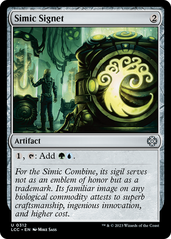 Simic Signet [The Lost Caverns of Ixalan Commander] - The Mythic Store | 24h Order Processing