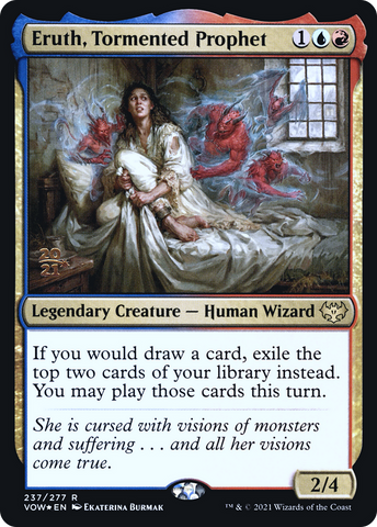 Eruth, Tormented Prophet [Innistrad: Crimson Vow Prerelease Promos] - The Mythic Store | 24h Order Processing