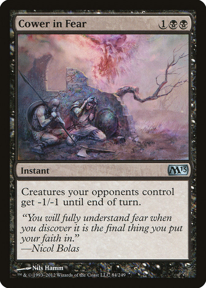 Cower in Fear [Magic 2013] - The Mythic Store | 24h Order Processing