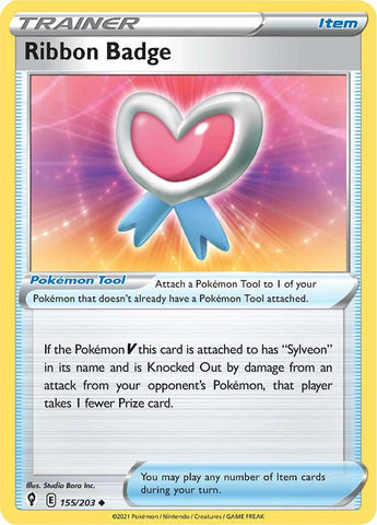 Ribbon Badge (155/203) [Sword & Shield: Evolving Skies] - The Mythic Store | 24h Order Processing