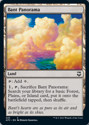 Bant Panorama [Dungeons & Dragons: Adventures in the Forgotten Realms Commander] - The Mythic Store | 24h Order Processing