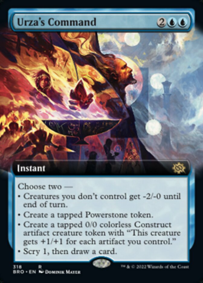 Urza's Command (Extended Art) [The Brothers' War] - The Mythic Store | 24h Order Processing