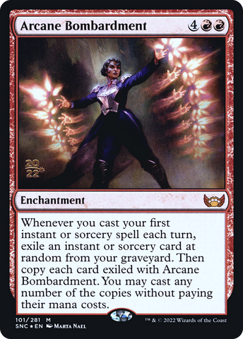Arcane Bombardment [Streets of New Capenna Prerelease Promos] - The Mythic Store | 24h Order Processing