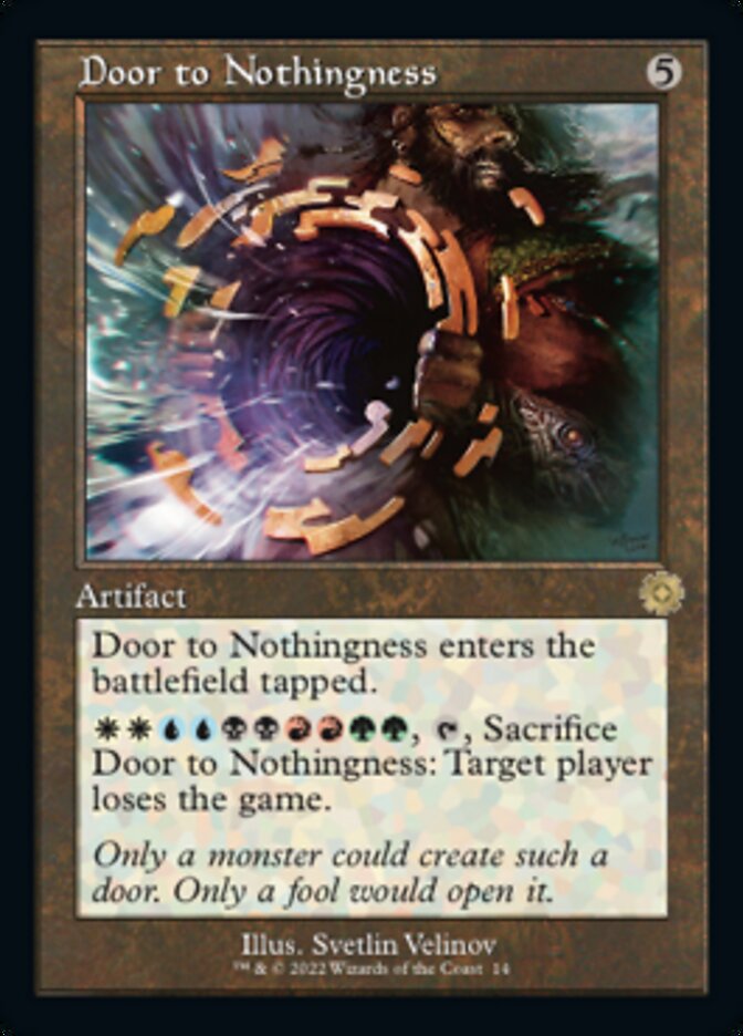 Door to Nothingness (Retro) [The Brothers' War Retro Artifacts] - The Mythic Store | 24h Order Processing