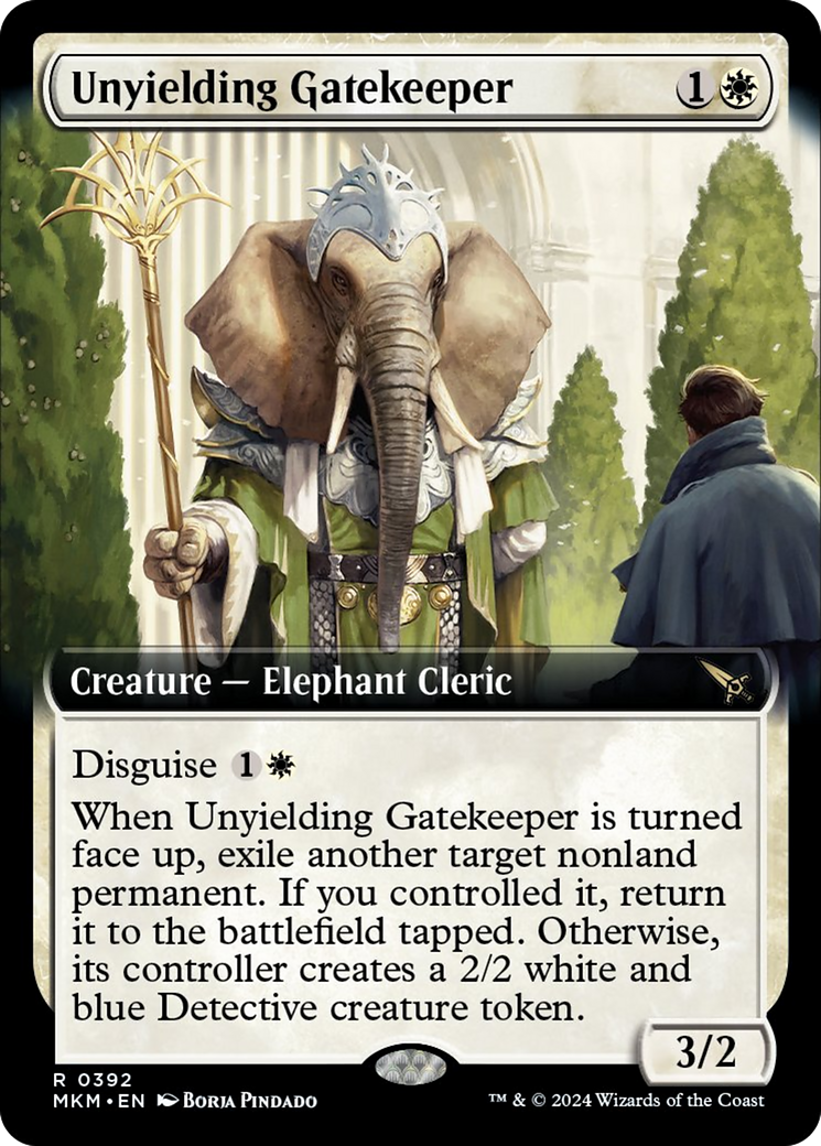 Unyielding Gatekeeper (Extended Art) [Murders at Karlov Manor] - The Mythic Store | 24h Order Processing