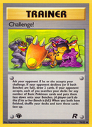 Challenge! (74/82) [Team Rocket 1st Edition] - The Mythic Store | 24h Order Processing