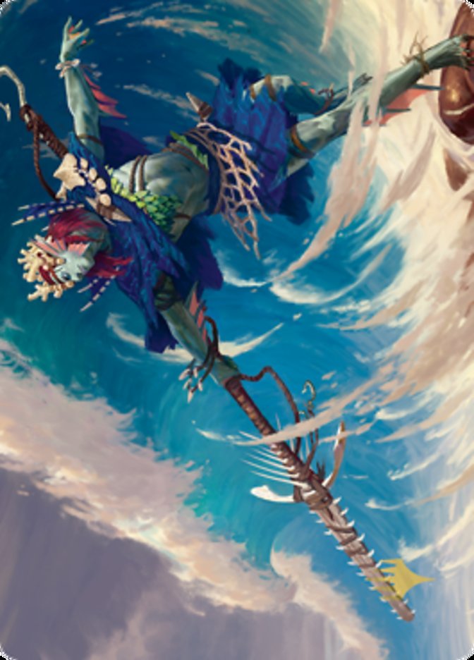 Tazeem Roilmage Art Card (Gold-Stamped Signature) [Zendikar Rising Art Series] - The Mythic Store | 24h Order Processing