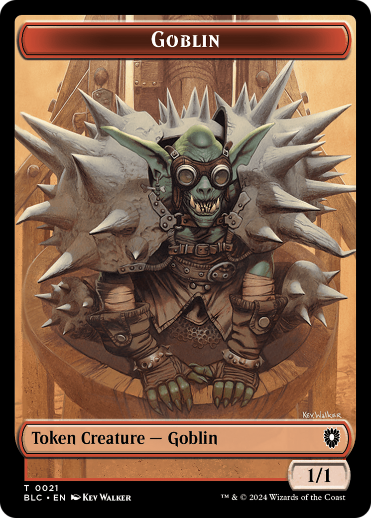 Illusion // Goblin Double-Sided Token [Bloomburrow Commander Tokens] - The Mythic Store | 24h Order Processing