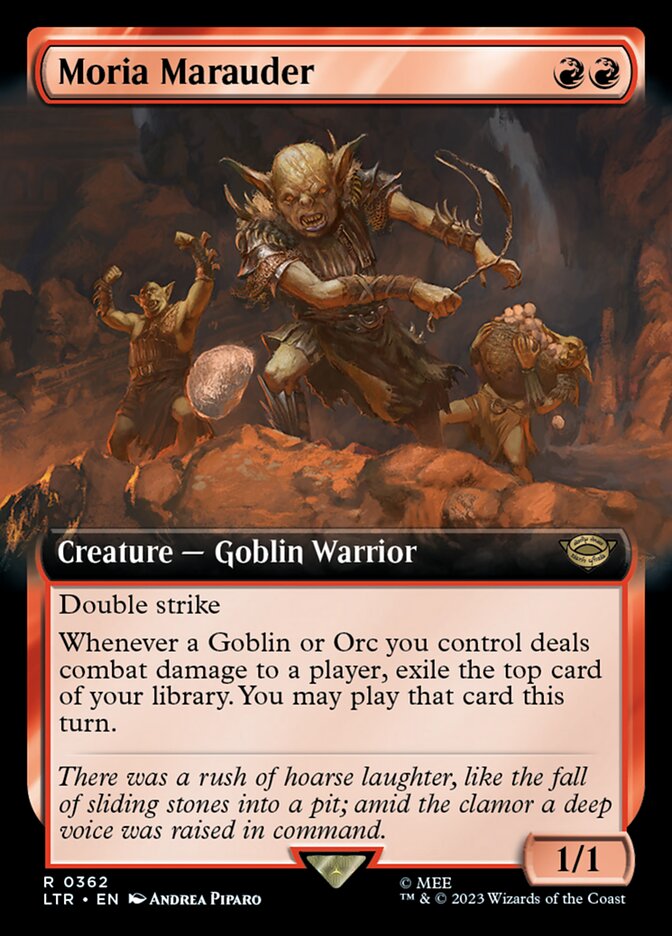 Moria Marauder (Extended Art) [The Lord of the Rings: Tales of Middle-Earth] - The Mythic Store | 24h Order Processing