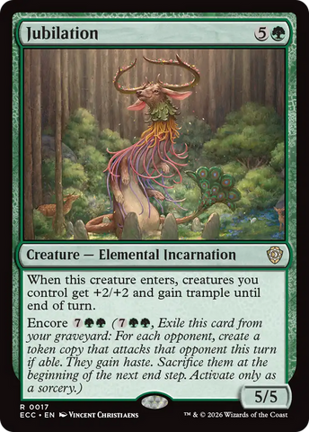 Jubilation [Lorwyn Eclipsed Commander] - The Mythic Store | 24h Order Processing