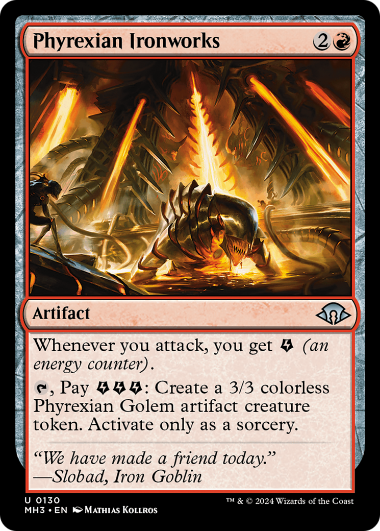 Phyrexian Ironworks [Modern Horizons 3] - The Mythic Store | 24h Order Processing