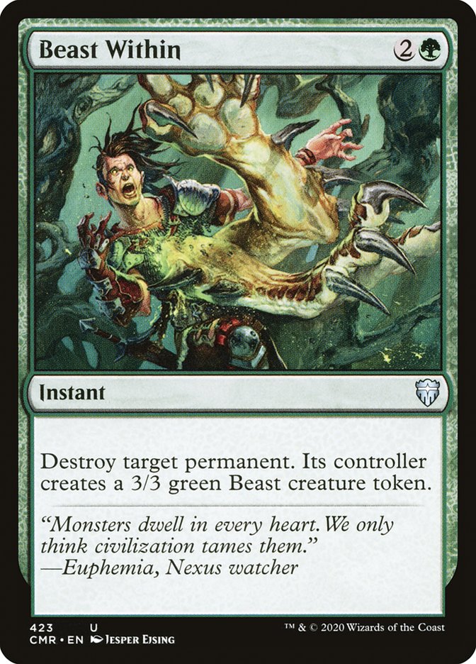 Beast Within [Commander Legends] - The Mythic Store | 24h Order Processing