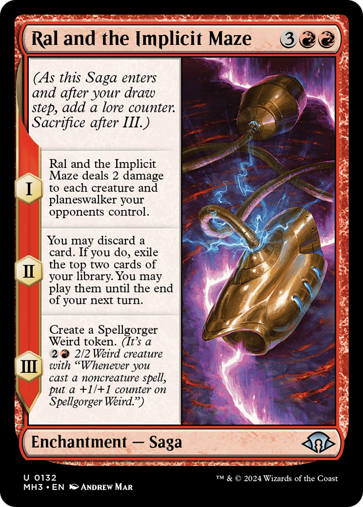 Ral and the Implicit Maze [Modern Horizons 3] - The Mythic Store | 24h Order Processing