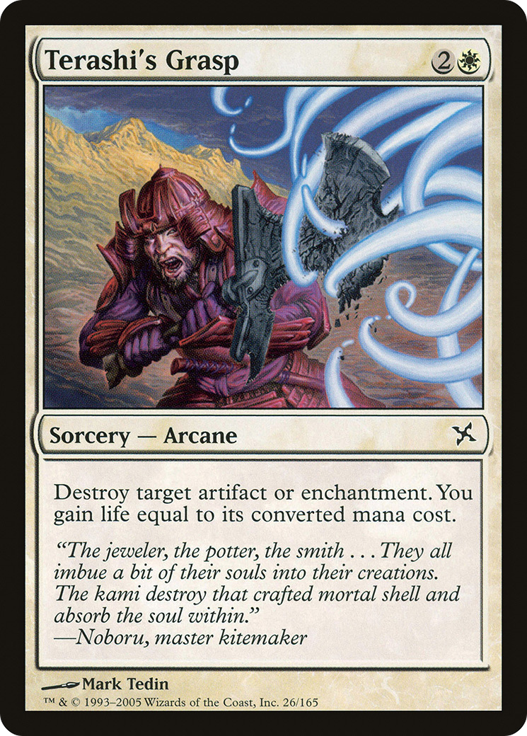 Terashi's Grasp [Betrayers of Kamigawa] - The Mythic Store | 24h Order Processing