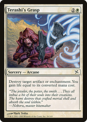 Terashi's Grasp [Betrayers of Kamigawa] - The Mythic Store | 24h Order Processing