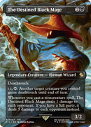 The Destined Black Mage (Borderless) [FINAL FANTASY Commander] - The Mythic Store | 24h Order Processing