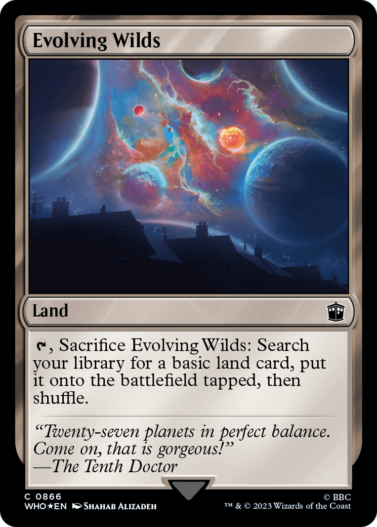 Evolving Wilds (Surge Foil) [Doctor Who] - The Mythic Store | 24h Order Processing