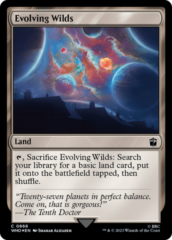 Evolving Wilds (Surge Foil) [Doctor Who] - The Mythic Store | 24h Order Processing