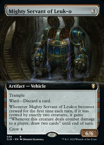 Mighty Servant of Leuk-o (Extended Art) [Commander Legends: Battle for Baldur's Gate] - The Mythic Store | 24h Order Processing