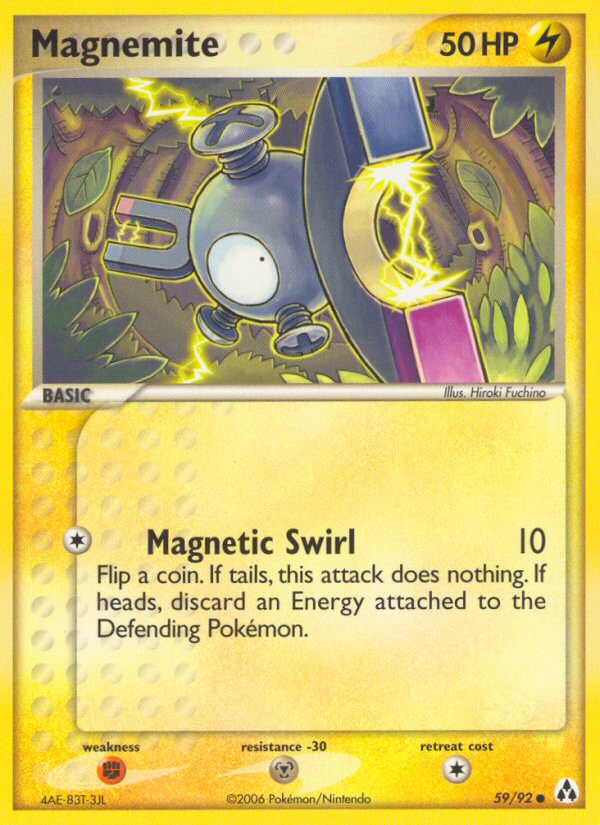 Magnemite (59/92) [EX: Legend Maker] - The Mythic Store | 24h Order Processing