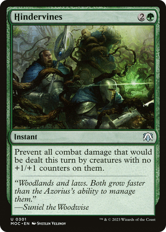 Hindervines [March of the Machine Commander] - The Mythic Store | 24h Order Processing