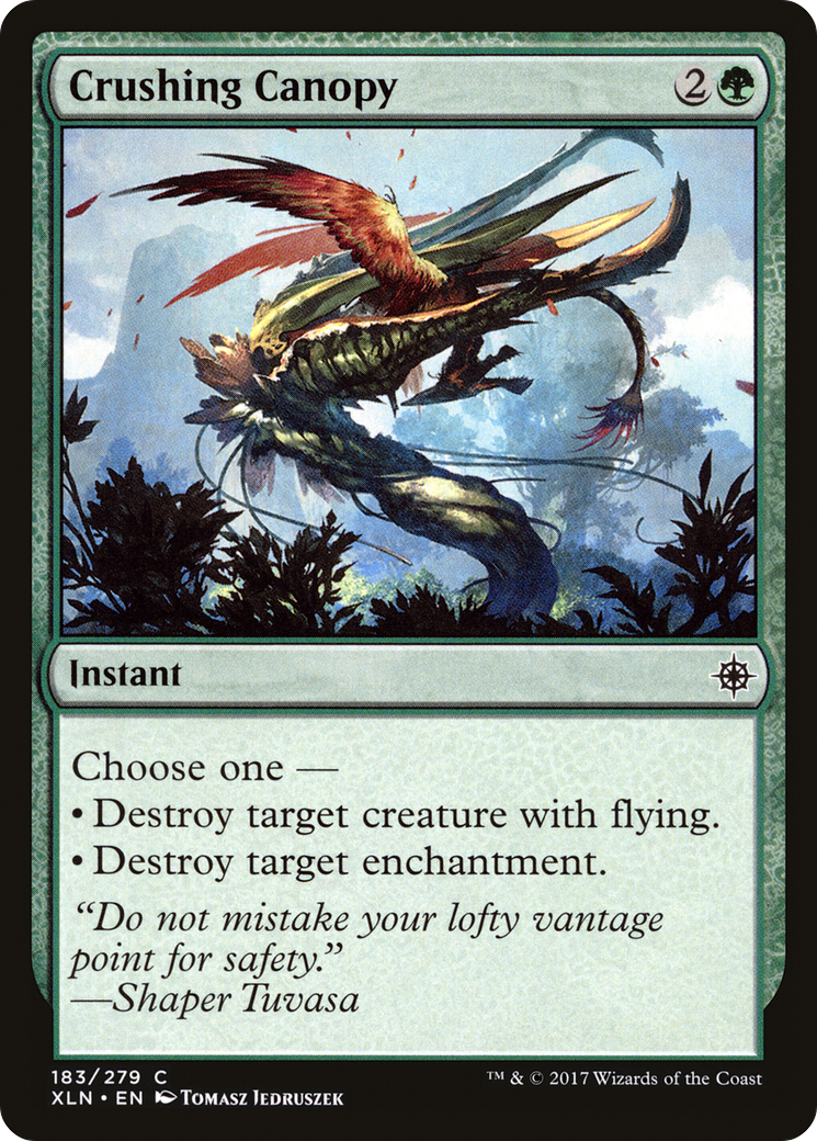 Crushing Canopy [Ixalan] - The Mythic Store | 24h Order Processing