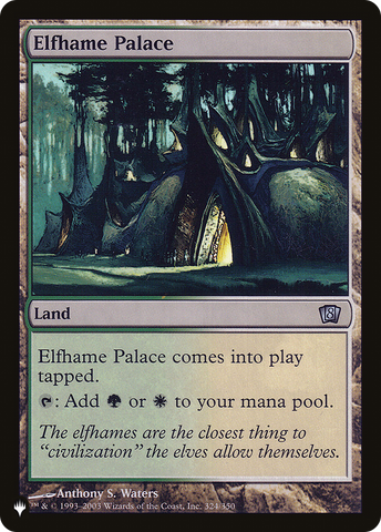 Elfhame Palace [The List] - The Mythic Store | 24h Order Processing